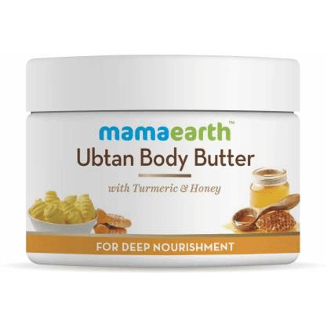 Buy Ubtan Body Butter For Dry Skin With Turmeric and Honey For Deep